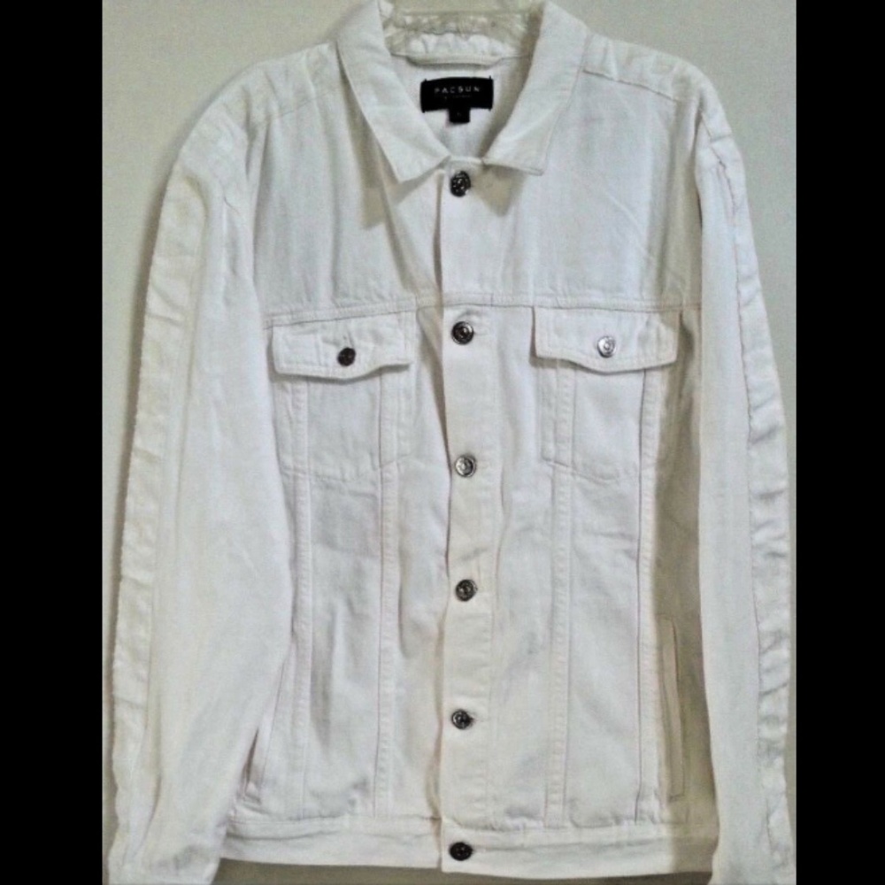 Rare NWT PacSun COACHELLA Vintage Denim Barn Jean Jacket Celebrity Swag Gift XL